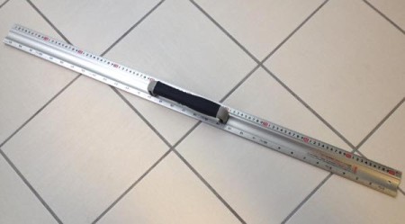 シンワ測定アルミカッター定規