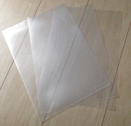 PP目隠し用クリアファイル