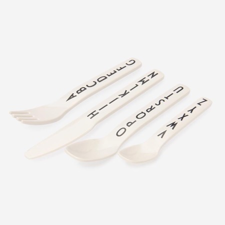 デザインレターズカトラリーセット