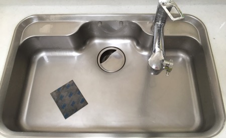 シンク3Mで磨き2