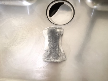 ピカールでステンレス磨き