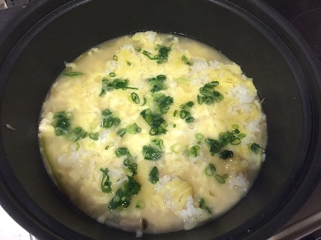 塩レモン鍋〆のリゾット