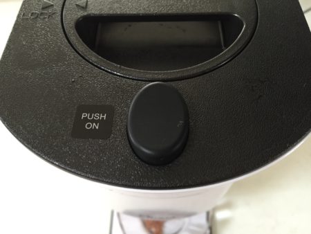 ドウシシャかき氷ボタン