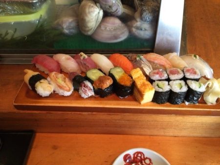 新橋大和鮨ランチ