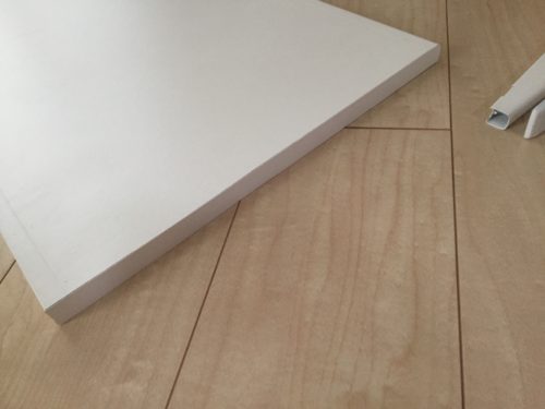 イケアアルゴート棚板木口テープ