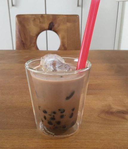 業務スーパータピオカミルクティー完成