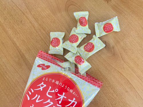 ノーベルタピオカミルクティーキャンディー