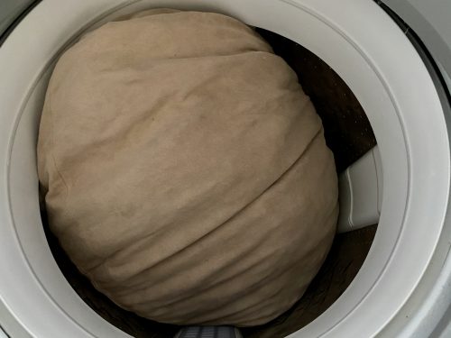 モチモチクッション洗濯