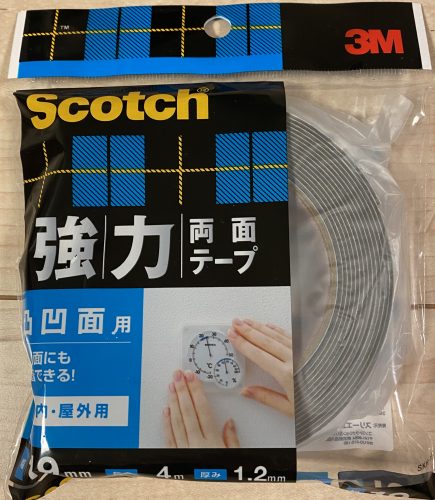 スコッチ強力両面テープ凸凹用