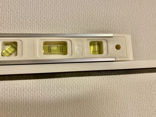ウインドウミラー水平器